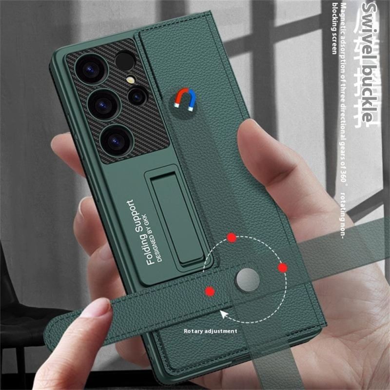 Telefontok Samsung Galaxy S25 Ultra 5g Gkk Kártyatartóval És Állvánnyal