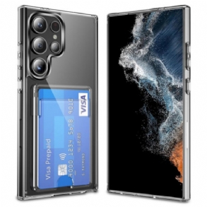 Tok Samsung Galaxy S25 Ultra 5g Átlátszó Kártyatartóval