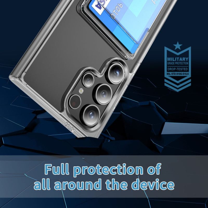 Tok Samsung Galaxy S25 Ultra 5g Átlátszó Kártyatartóval