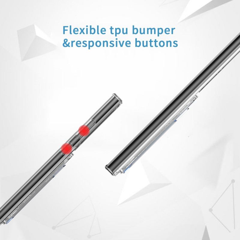 Tok Samsung Galaxy S25 Ultra 5g Átlátszó Kártyatartóval