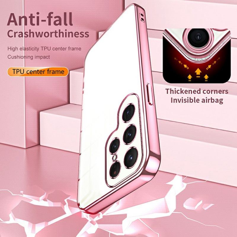 Tok Samsung Galaxy S25 Ultra 5g Fémes Stílusú Perem