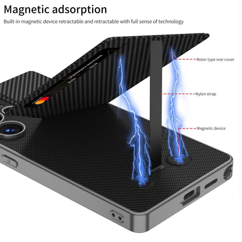 Tok Samsung Galaxy S25 Ultra 5g Gkk Kártyatartó És Kihajtható Állvány