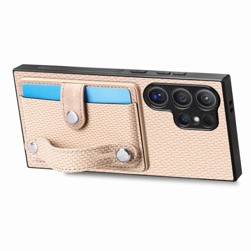 Tok Samsung Galaxy S25 Ultra 5g Kártyatartó És Szíj-állvány