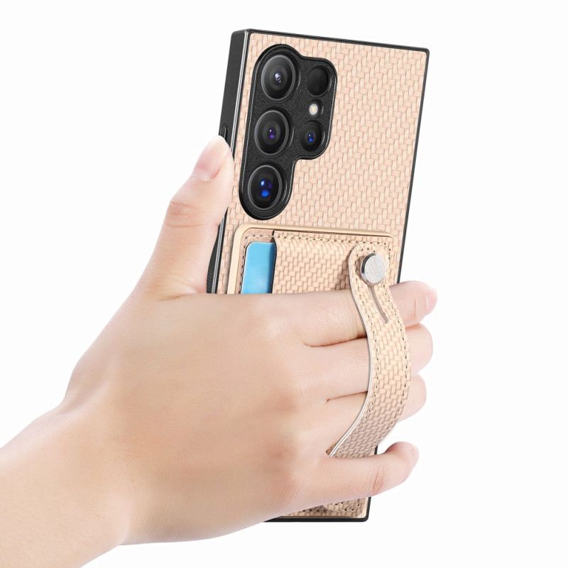 Tok Samsung Galaxy S25 Ultra 5g Kártyatartó És Szíj-állvány