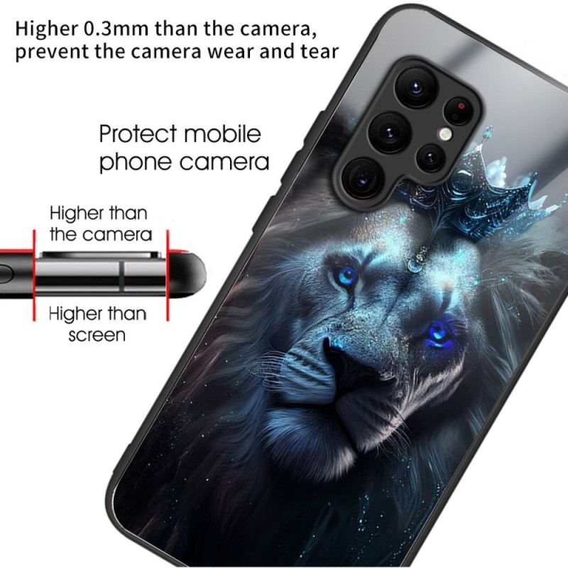 Tok Samsung Galaxy S25 Ultra 5g Koronás Oroszlán Mintával