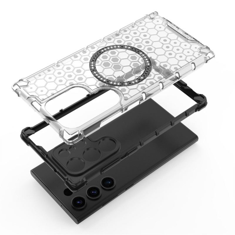Tok Samsung Galaxy S25 Ultra 5g Magsafe Honeycomb Kompatibilis