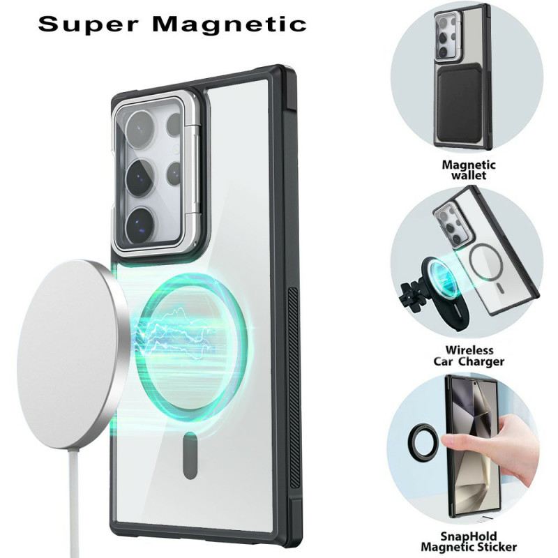 Tok Samsung Galaxy S25 Ultra 5g Magsafe Kompatibilis Beépített Állvánnyal