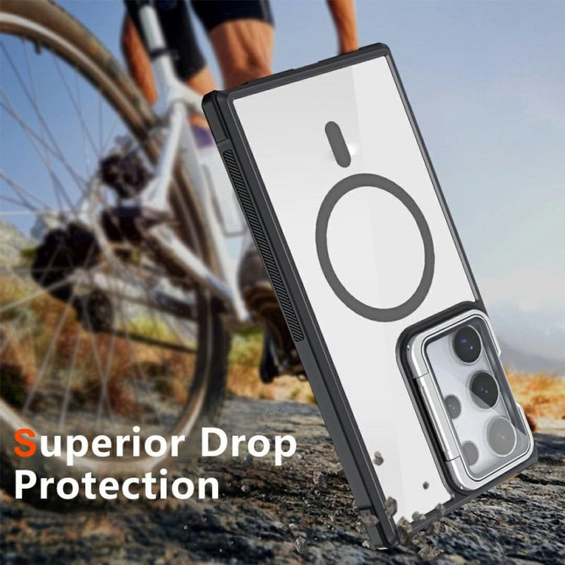 Tok Samsung Galaxy S25 Ultra 5g Magsafe Kompatibilis Beépített Állvánnyal