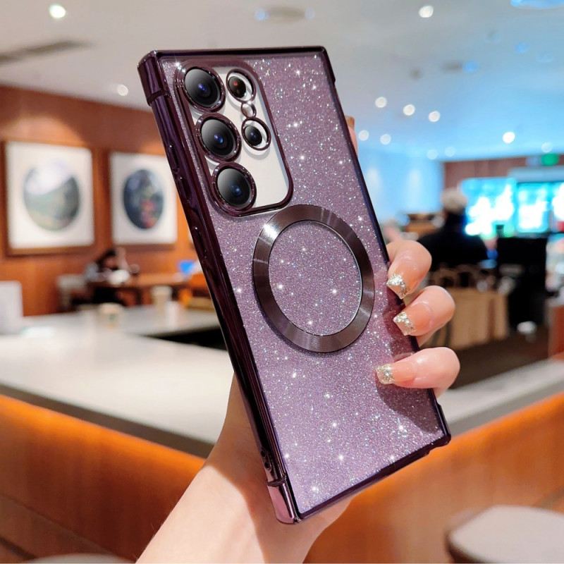 Tok Samsung Galaxy S25 Ultra 5g Magsafe Kompatibilis Csillogás