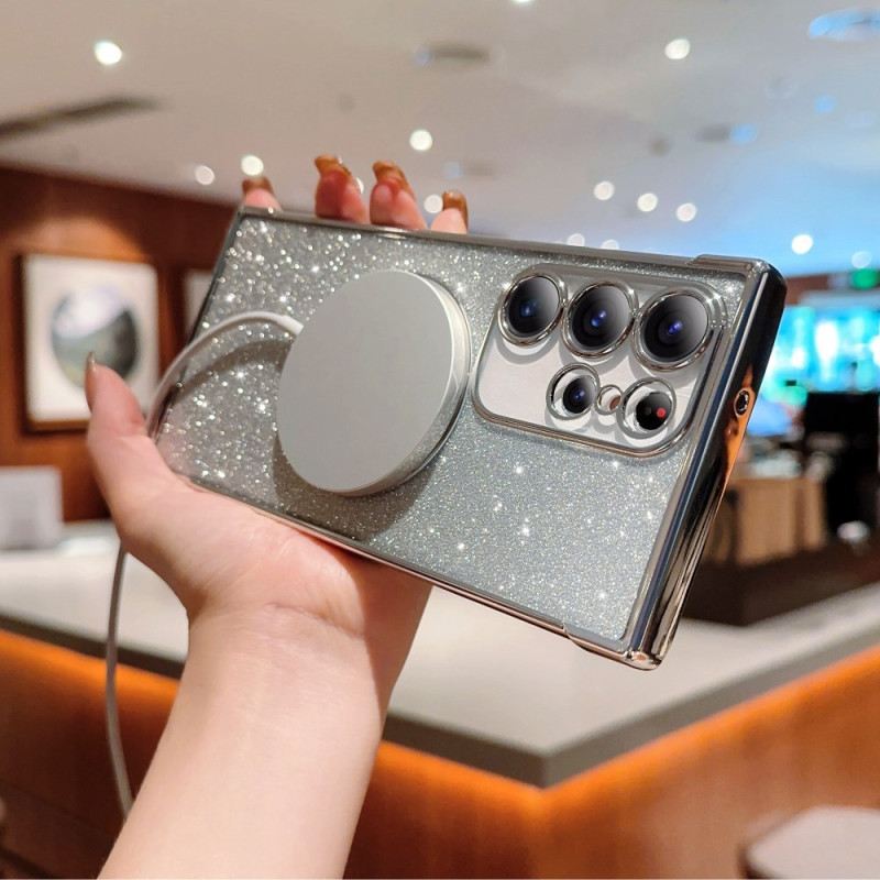 Tok Samsung Galaxy S25 Ultra 5g Magsafe Kompatibilis Csillogás