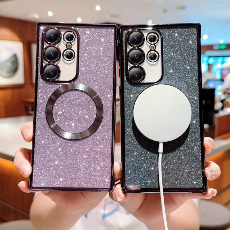 Tok Samsung Galaxy S25 Ultra 5g Magsafe Kompatibilis Csillogás