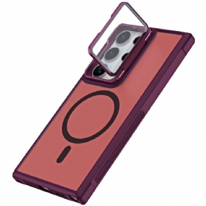 Tok Samsung Galaxy S25 Ultra 5g Magsafe Kompatibilis Matt Ujjlenyomat-taszító Kialakítás Állvánnyal