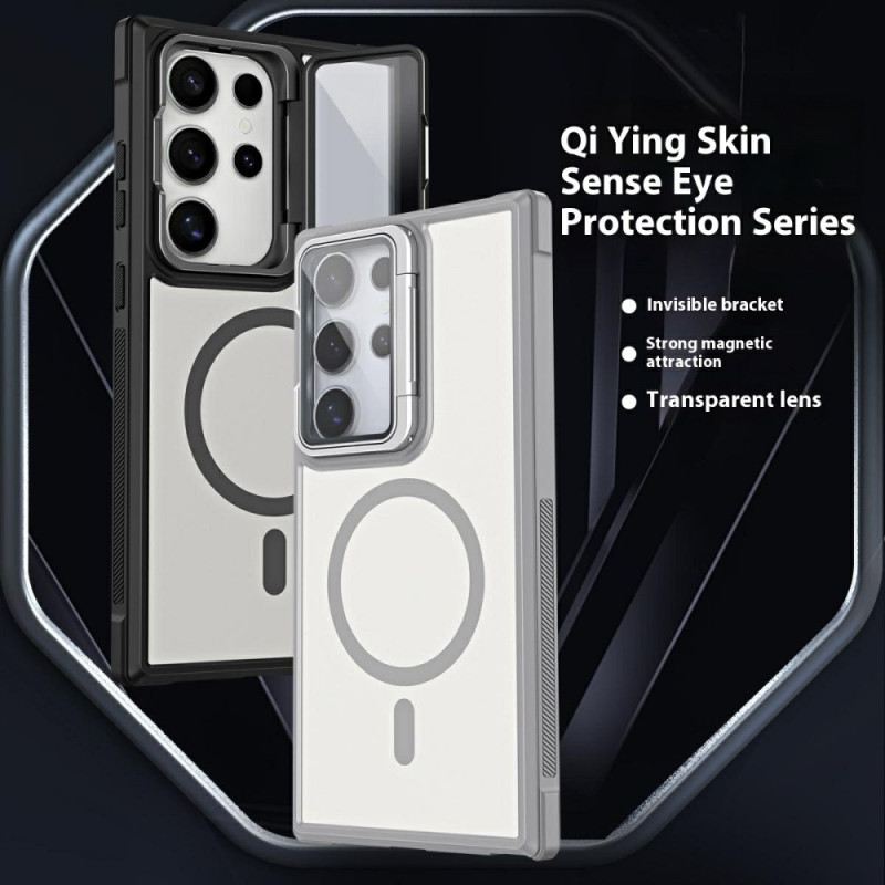 Tok Samsung Galaxy S25 Ultra 5g Magsafe Kompatibilis Matt Ujjlenyomat-taszító Kialakítás Állvánnyal