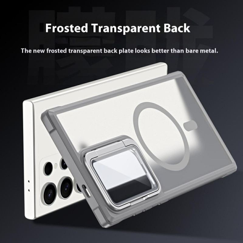 Tok Samsung Galaxy S25 Ultra 5g Magsafe Kompatibilis Matt Ujjlenyomat-taszító Kialakítás Állvánnyal