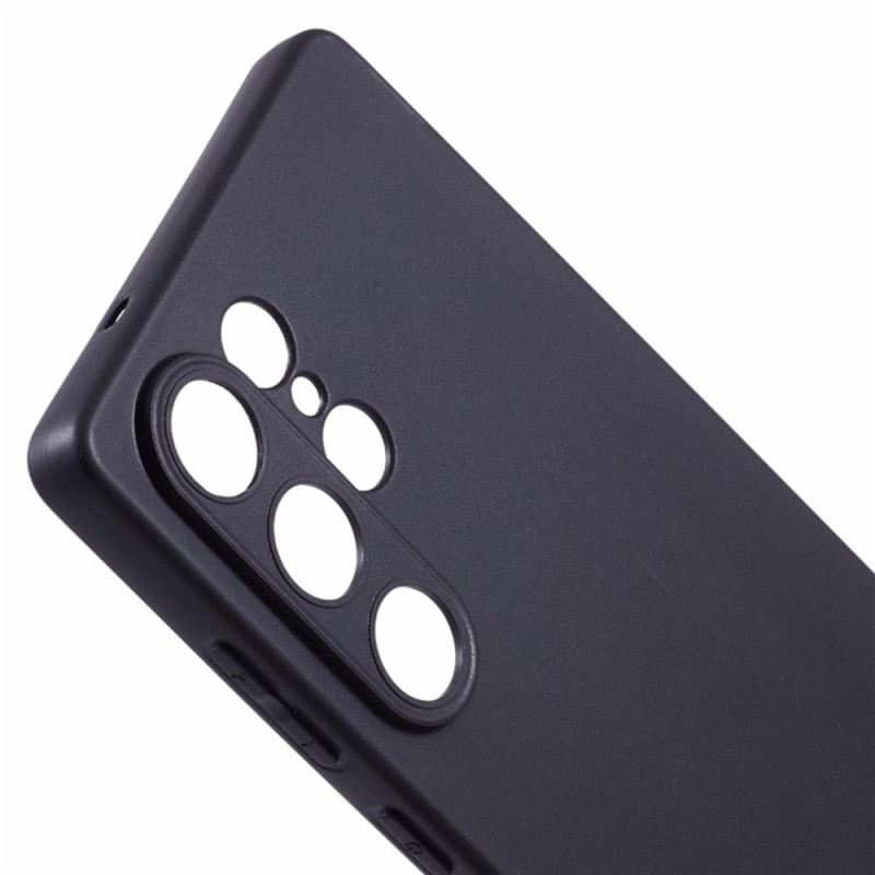 Tok Samsung Galaxy S25 Ultra 5g Matt Szilikon Edzett Üveg Képernyővédővel