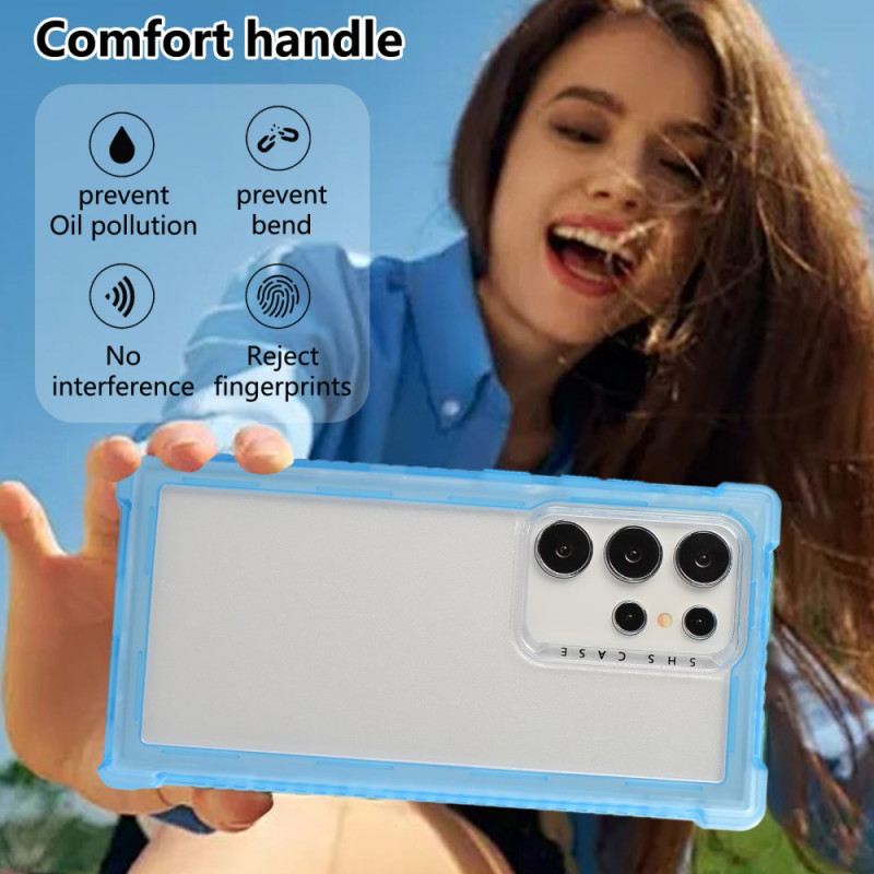 Tok Samsung Galaxy S25 Ultra 5g Megerősített Szilikon Keret