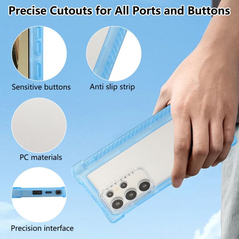 Tok Samsung Galaxy S25 Ultra 5g Megerősített Szilikon Keret