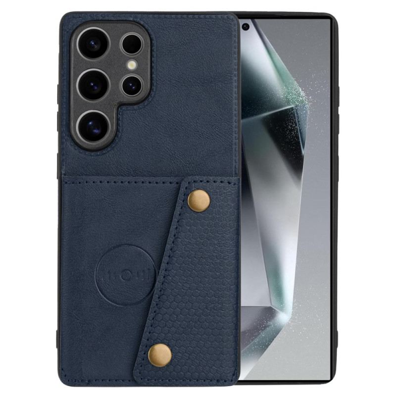 Tok Samsung Galaxy S25 Ultra 5g Retro Stílusú Kártyatartó