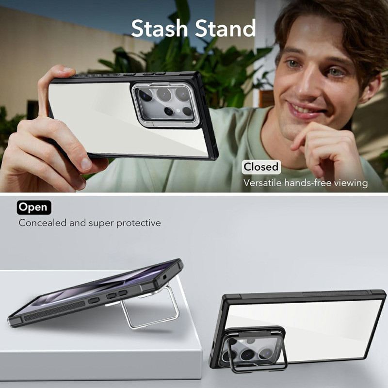 Tok Samsung Galaxy S25 Ultra 5g Strapabíró Beépített Állvánnyal