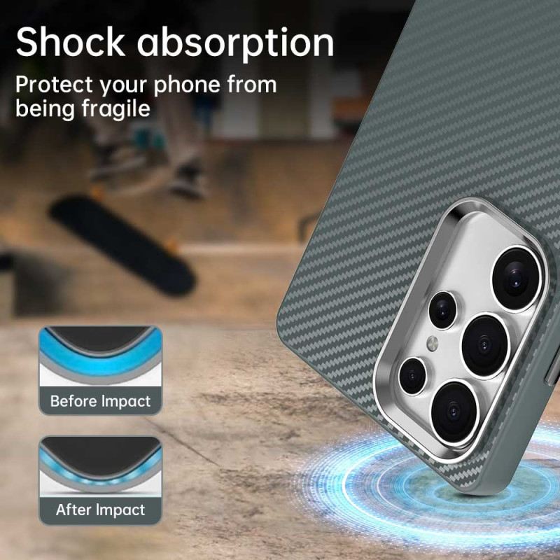 Tok Samsung Galaxy S25 Ultra 5g Szénszálas Textúra