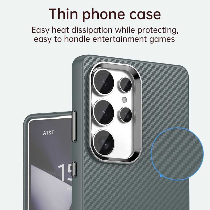 Tok Samsung Galaxy S25 Ultra 5g Szénszálas Textúra