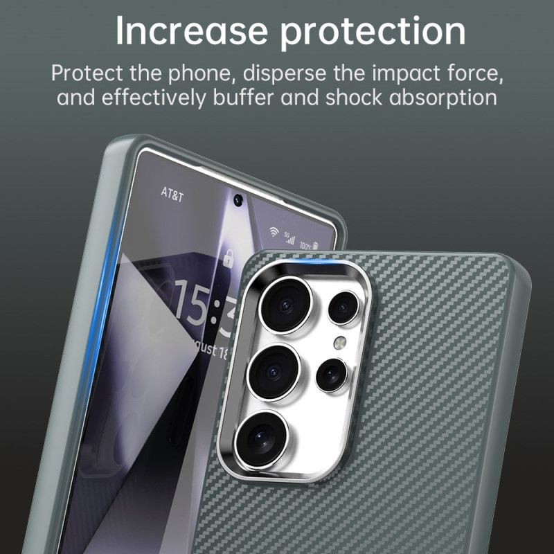 Tok Samsung Galaxy S25 Ultra 5g Szénszálas Textúra