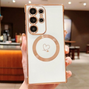 Tok Samsung Galaxy S25 Ultra 5g Színezett Magsafe Kompatibilis