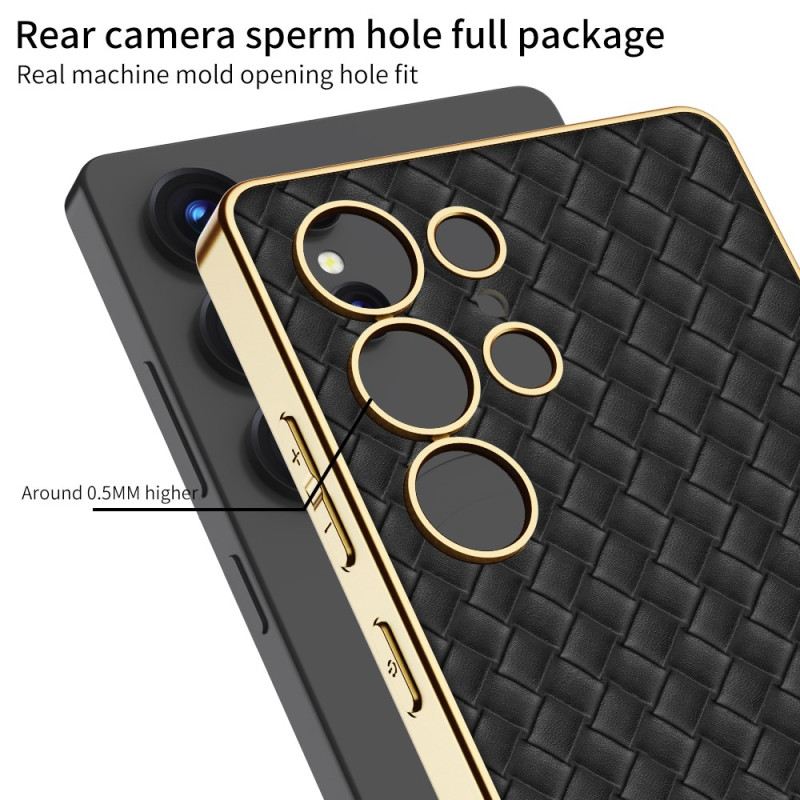 Tok Samsung Galaxy S25 Ultra 5g Szőtt Textúra