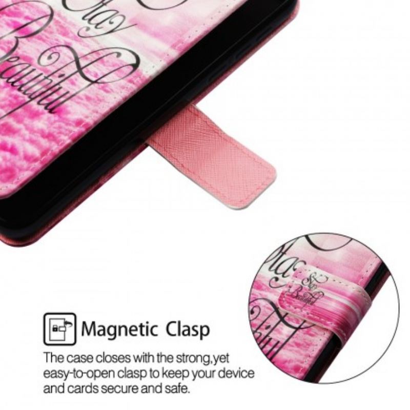 Fliptok / Bőrtok Samsung Galaxy A40 Maradj Szép