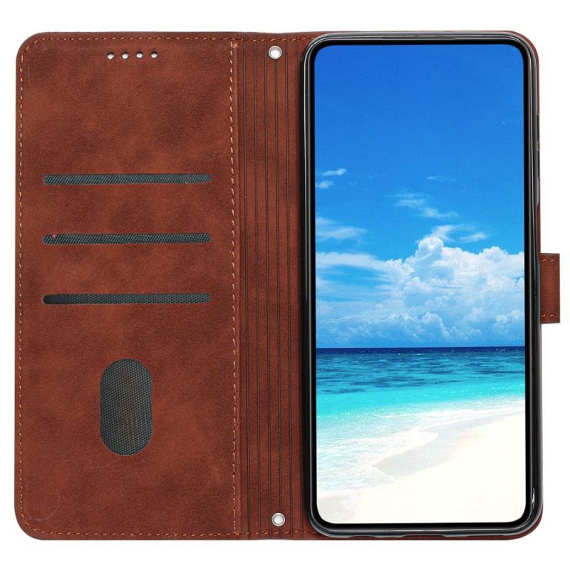 Bőrtok Oppo Reno 11 5g Mosolyogj A Nyakpántra