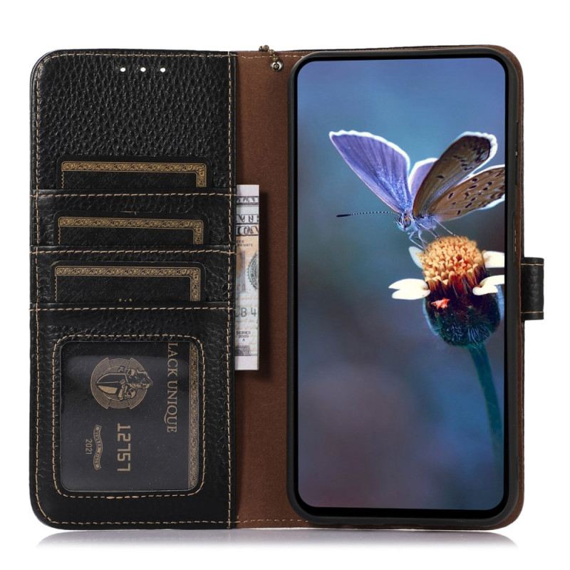 Fliptok Oppo Reno 11 5g (globális) Rfid Blokkoló Litchi Textúra