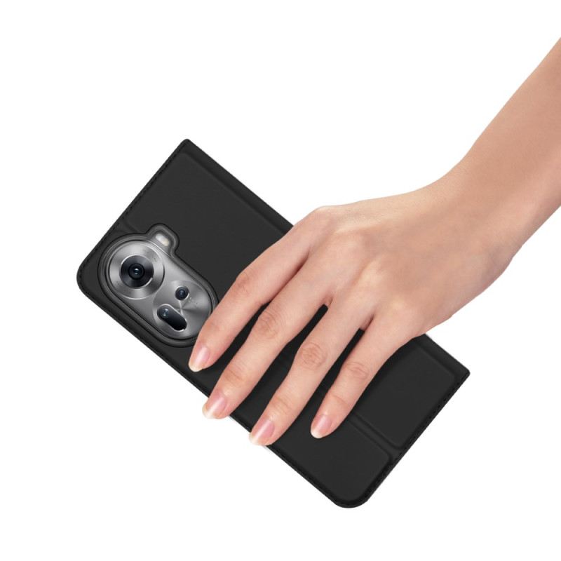Fliptok Oppo Reno 11 5g Skin Pro Series Dux Ducis