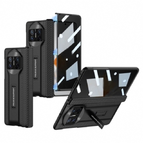 Mobiltelefon Tokok Huawei Mate X3 Gkk Edzett Üveg Képernyővédő És Állvány