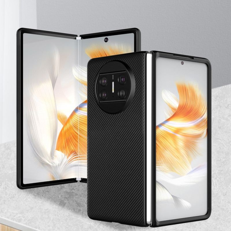Tok Huawei Mate X3 Szőtt Bőr Stílus
