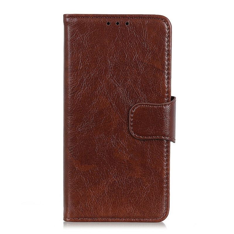 Fliptok / Bőrtok Xiaomi Redmi 9A Hasított Nappa Bőr