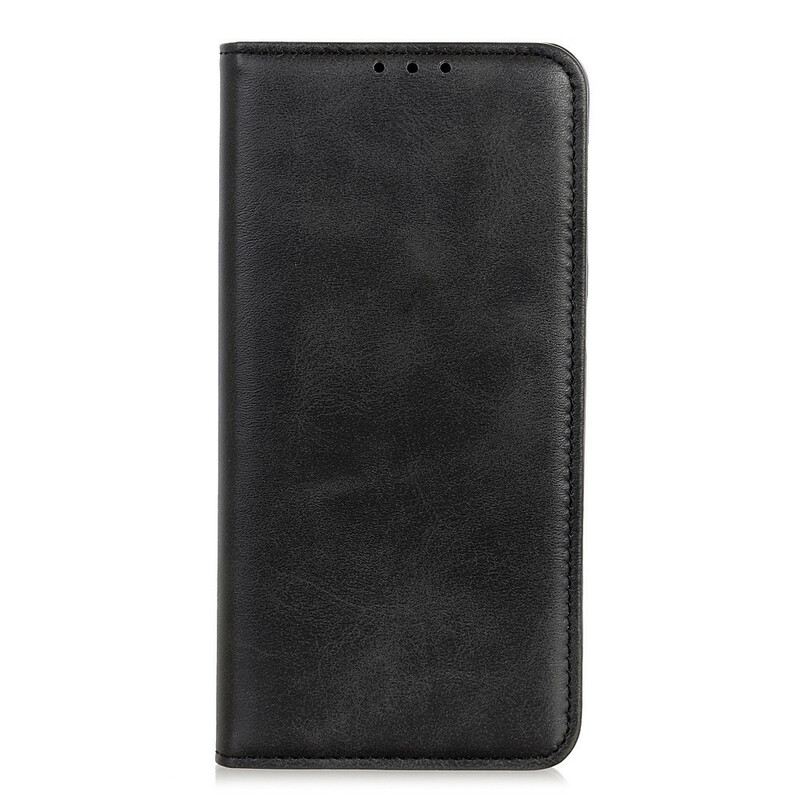 Fliptok Xiaomi Redmi 9A Bőrtok Hasított Bőr