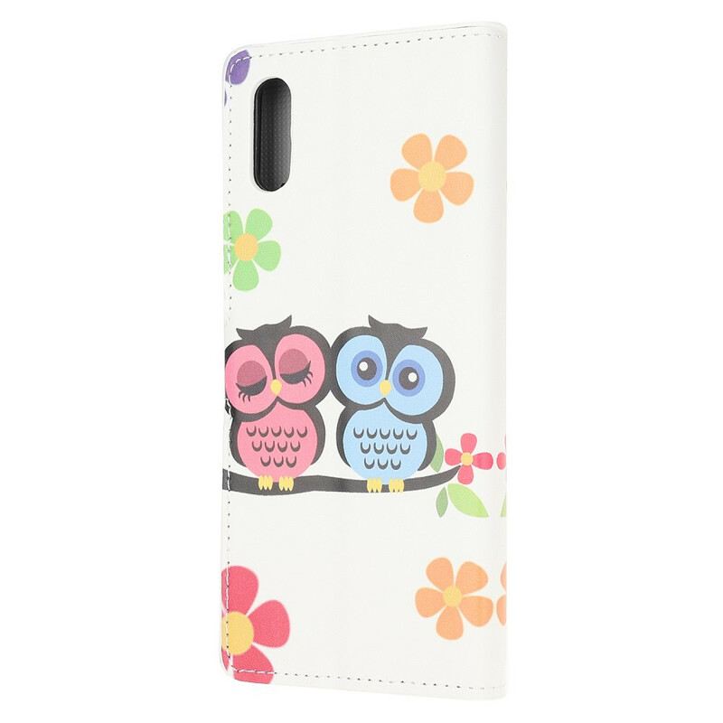 Kinyitható Tokok Xiaomi Redmi 9A Bagoly Pár