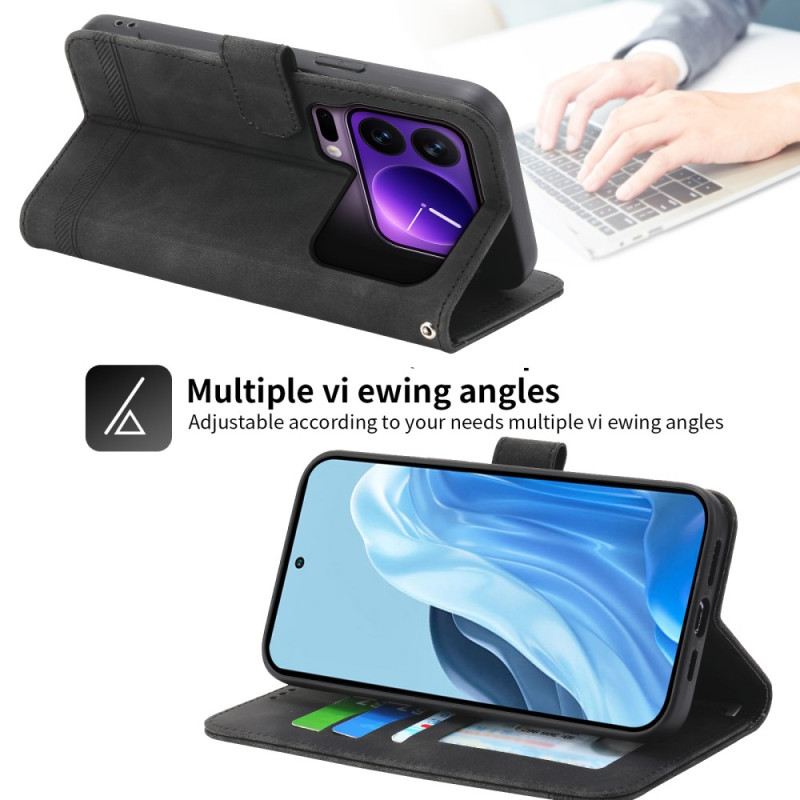 Bőrtok Xiaomi 17 Pro Dierfeng