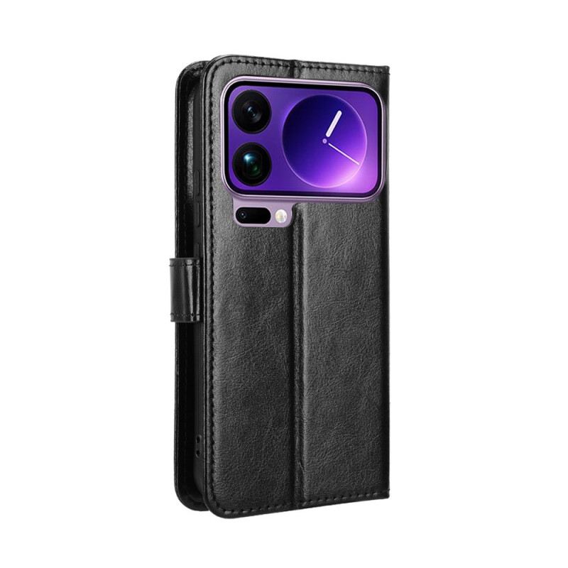 Bőrtok Xiaomi 17 Pro Elegáns Műbőr