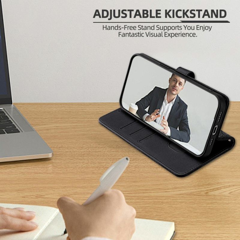 Bőrtok Xiaomi 17 Pro Fémcsat