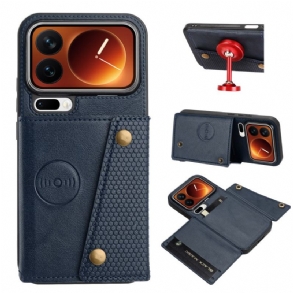 Bőrtok Xiaomi 17 Pro Kártyatartó És Állvány