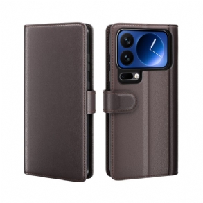 Bőrtok Xiaomi 17 Pro Valódi Bőr