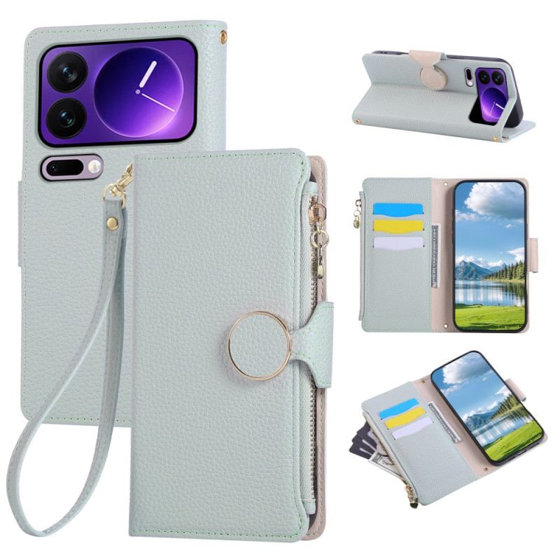 Bőrtok Xiaomi 17 Pro Vintage Dizájn