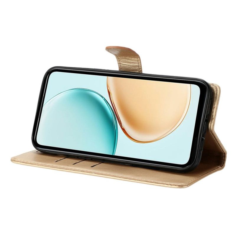 Bőrtok Xiaomi 17 Pro Virágminta