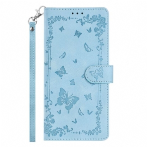 Bőrtok Xiaomi 17 Pro Virágoskert