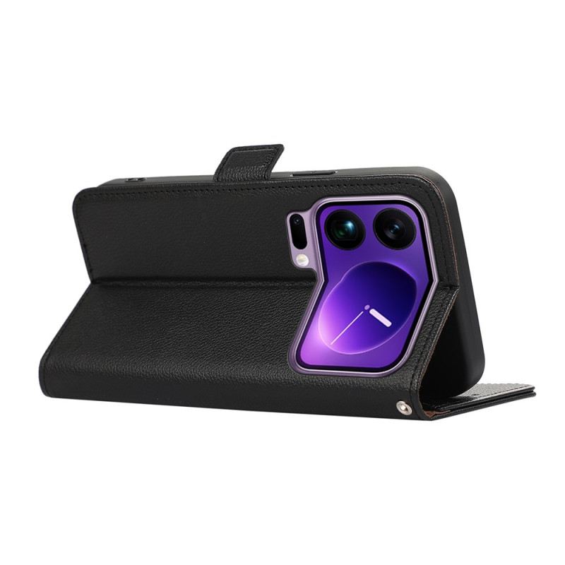 Fliptok Xiaomi 17 Pro Abeel Műbőr