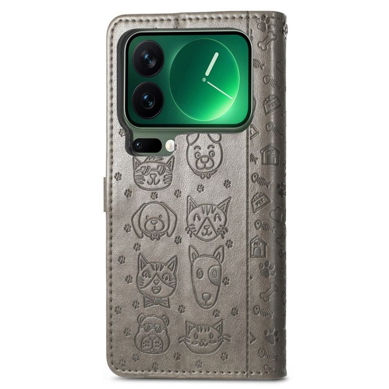 Fliptok Xiaomi 17 Pro Animált Állatok