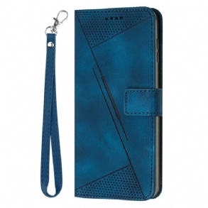 Fliptok Xiaomi 17 Pro Háromszög Mintázat És Pánt