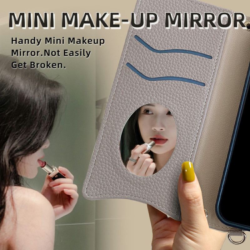 Fliptok Xiaomi 17 Pro Pénztárca Lánccal