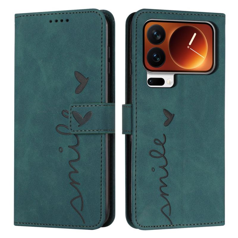 Fliptok Xiaomi 17 Pro Szív És Mosoly Minta